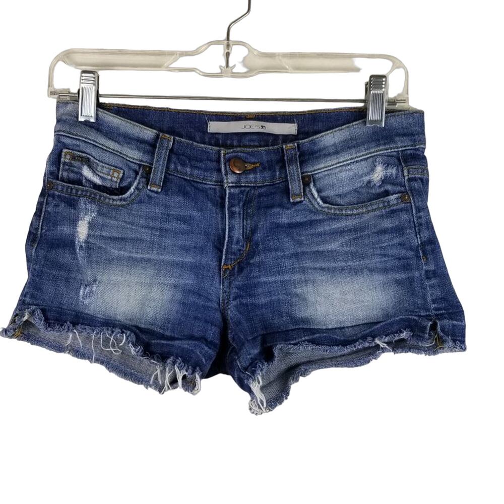 Joe's Jean's Distressed Frayed Hem Women's Summer Vacation Walking Shorts 24